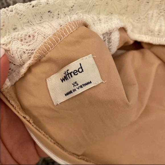 🔵 Wilfred White Lace Long Sleeve Top - Picture 3 of 4